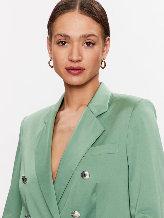 BOSS Boss Marynarka 50491291 Zielony Regular Fit