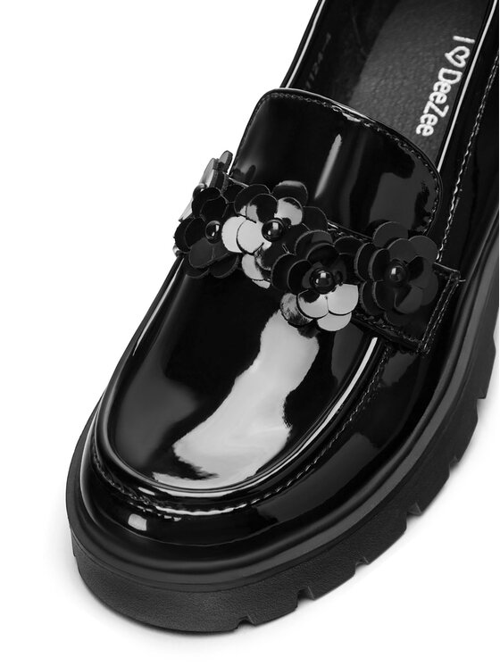 DeeZee DeeZee Loaferice CM231124-4 Crna