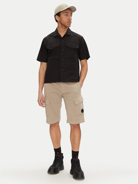 C.P. Company C.P. Company Ing 18CMSH236A005328G Fekete Relaxed Fit