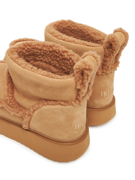 Inuikii Inuikii Śniegowce Shearling Micro 1001.026.0011 Beżowy