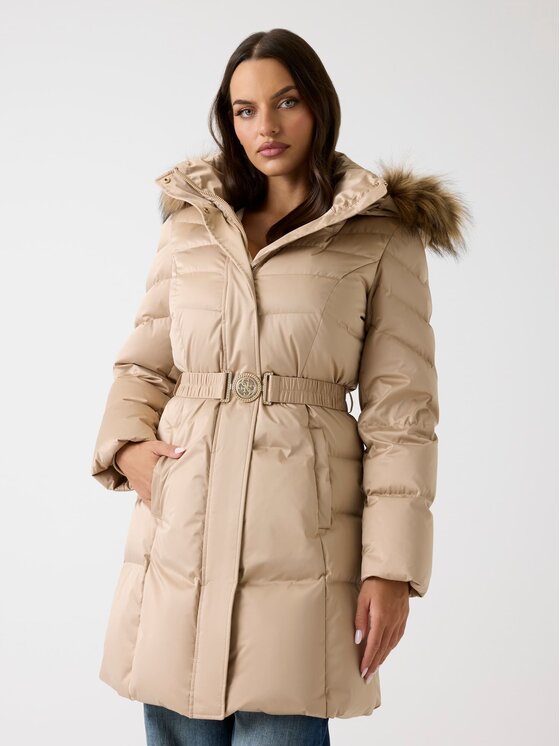 Guess Guess Prehodna jakna 179258 Bež Classic Fit
