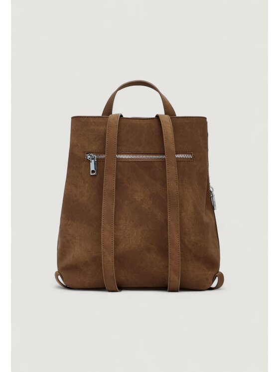 Desigual Desigual Σακίδιο BACK_YANKEE METAL PATCH S Μπεζ