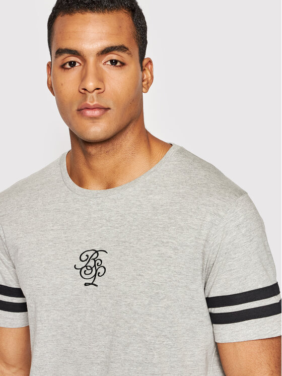 Brave Soul Brave Soul Тишърт MTS-69KOSTAS Сив Regular Fit