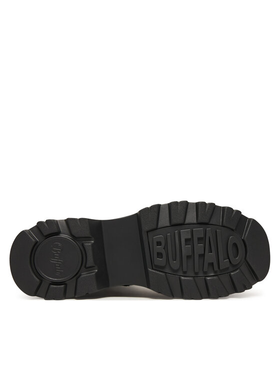 Buffalo Buffalo Kotníková obuv Jupiter Lace Up Mid 1622609 Černá
