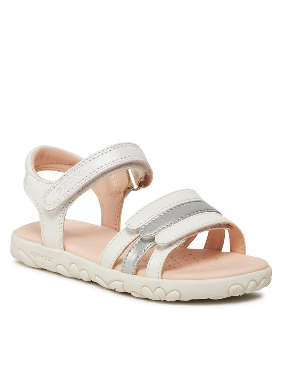 Geox Geox Sandale J Sandal Haiti Girl J458ZD 000NF C0459 S Alb