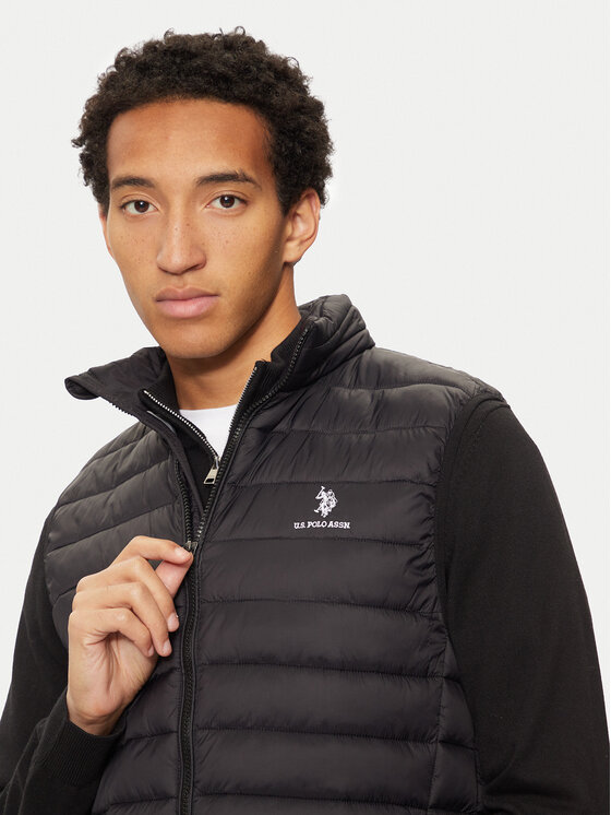 U.S. Polo Assn. U.S. Polo Assn. Liemenė MUP3267 Juoda Regular Fit