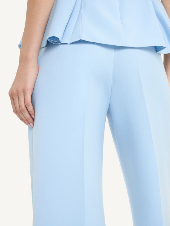 KMX KMX Spodnie materiałowe 810140015 Niebieski Flare Fit