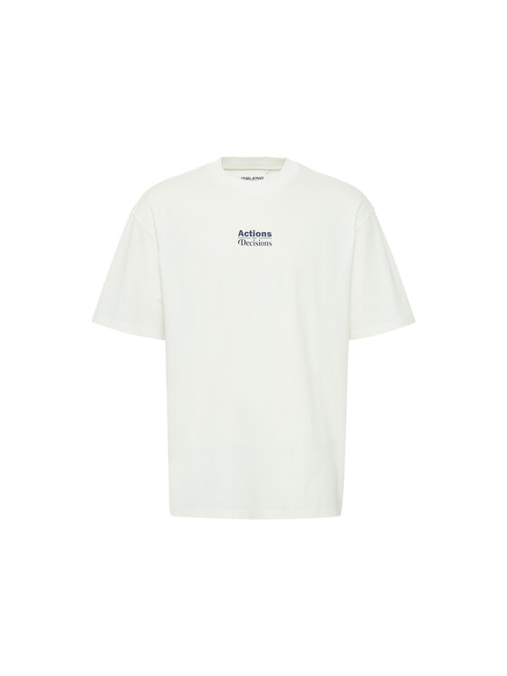 Blend Blend T-shirt 20717787-110602 Bianco Regular Fit