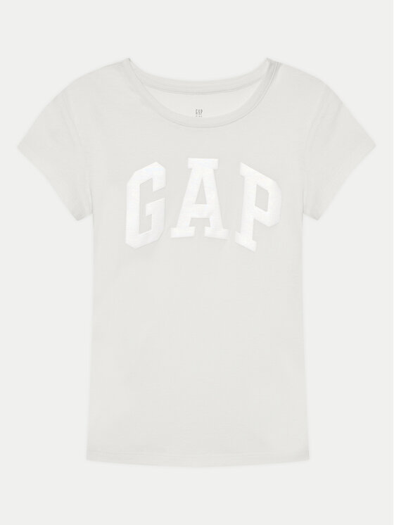 Gap Gap Marškinėliai 885666 Écru Regular Fit
