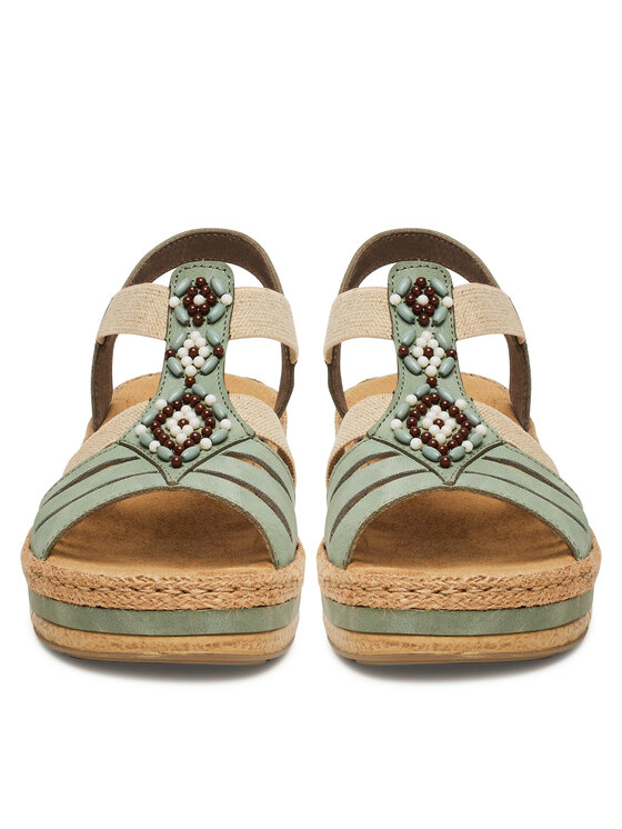 Rieker Rieker Sandalen V0920-52 Grün
