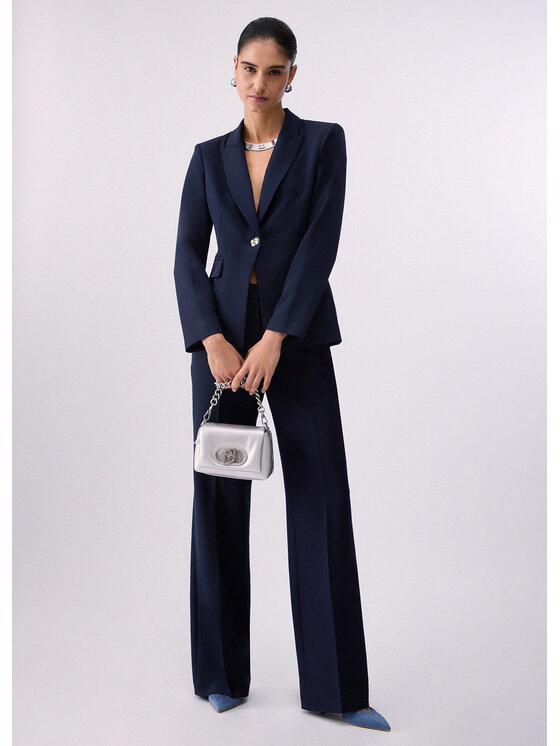 Liu Jo Liu Jo Pantaloni di tessuto CA6360T2200P958B Azzurro chiaro Regular Fit