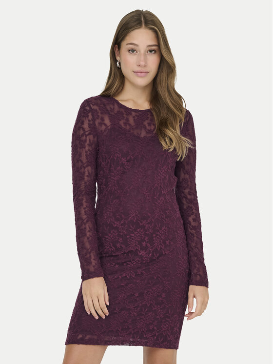 ONLY ONLY Коктейльна сукня Blaise 15356156 Фіолетовий Slim Fit