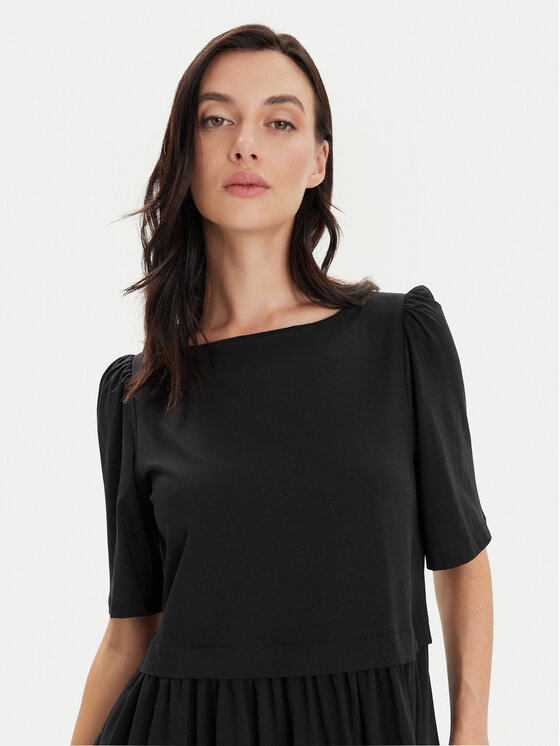 Weekend Max Mara Weekend Max Mara Vestito da giorno Snack 2415621062 Nero Regular Fit