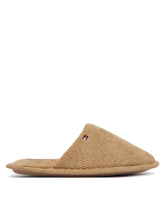 Tommy Hilfiger Tommy Hilfiger Papuče Corduroy House Shoes FM0FM06019 Bež