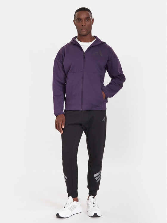 adidas adidas Majica dugih rukava Z.N.E. KB7124 Ljubičasta Regular Fit