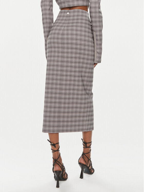 ROTATE ROTATE Suknja olovka 1122772947 Siva Slim Fit