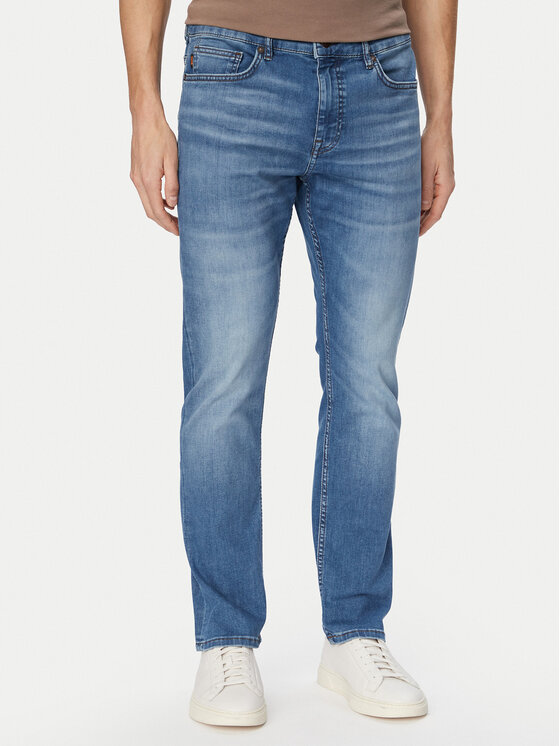 BOSS BOSS Jeansy Delaware Bo 50556882 Modrá Slim Fit