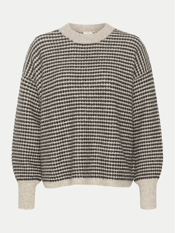 Kaffe Kaffe Džemper Ellery 10509032 Bež Loose Fit