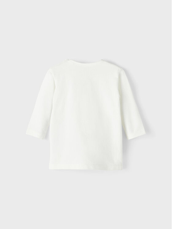 NAME IT NAME IT Μπλουζάκι 13212749 Λευκό Regular Fit