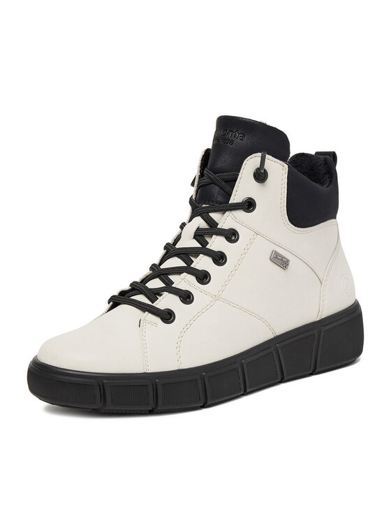 Remonte Remonte Schnürschuhe D1T76-80 Weiß