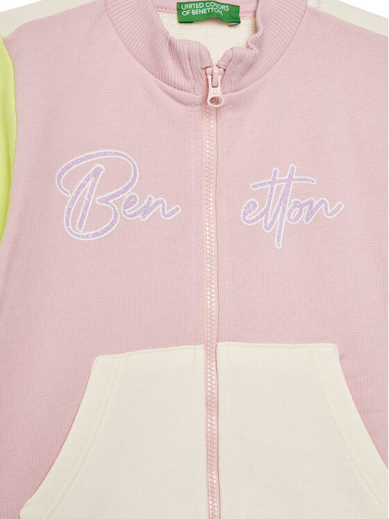 United Colors Of Benetton United Colors Of Benetton Суитшърт 3J70G503N Цветен Regular Fit