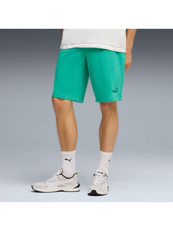 Puma Puma Szorty sportowe 682595 Zielony Regular Fit