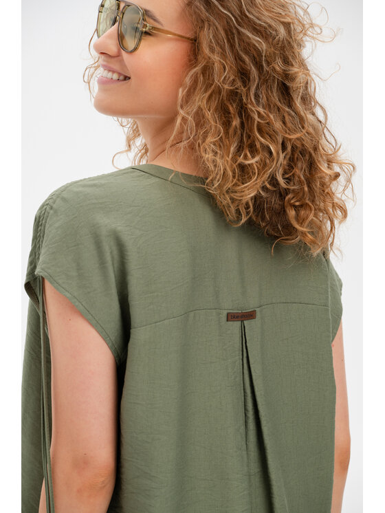 blue shadow blue shadow Bluzka Alis Khaki Regular Fit