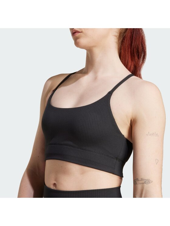 adidas adidas Biustonosz sportowy 156087 Czarny