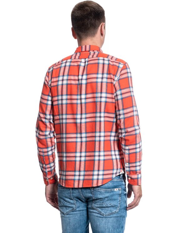 Lee Lee Camicia BUTTON DOWN Bianco Regular Fit