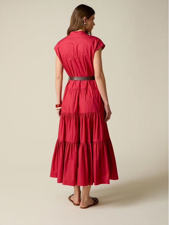 Oltre Oltre Abito da sera 7017J000883N026 Rosso A-Line Fit