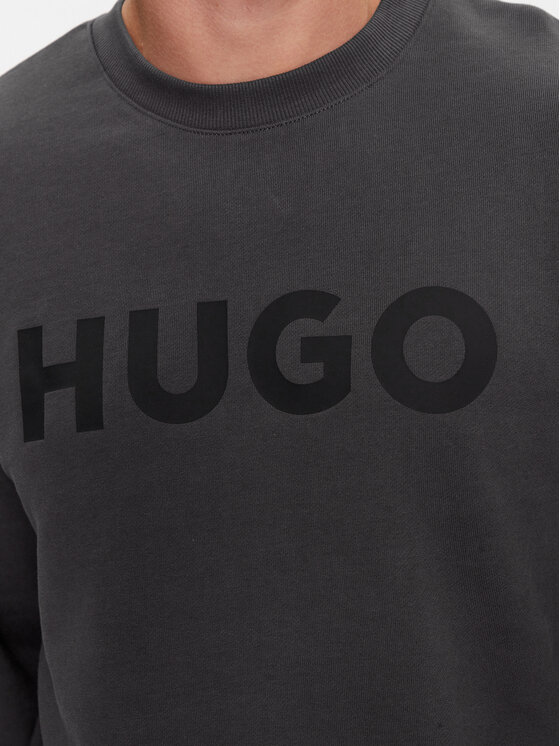 HUGO Hugo Mikina Dem 50477328 Šedá Regular Fit