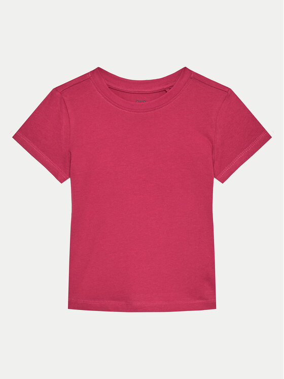 OVS OVS Póló 2074151 Rózsaszín Regular Fit
