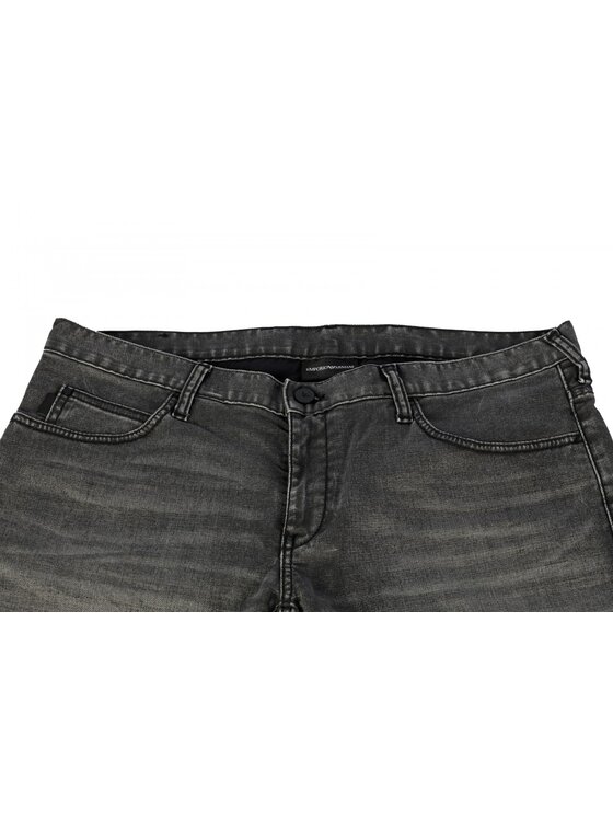 Emporio Armani Emporio Armani Jeansy 6Z1J10 1D1BZ Černá Slim Fit