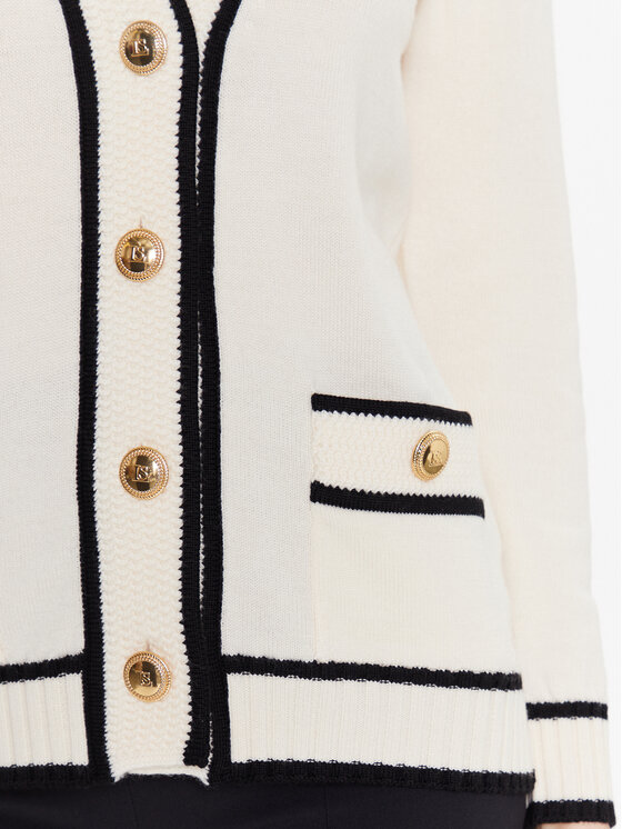 Luisa Spagnoli Luisa Spagnoli Ζακέτα Maggiore 57831 Εκρού Loose Fit