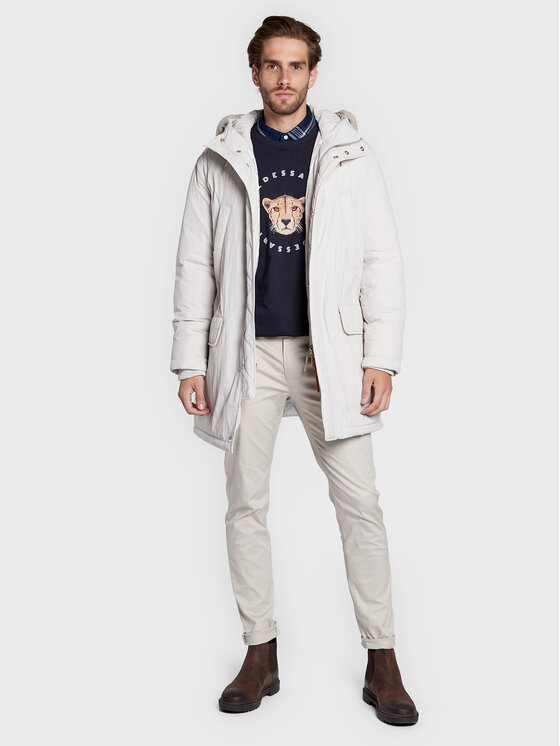 Baldessarini Baldessarini Žieminė striukė B2 50050/000/4044 Pilka Regular Fit