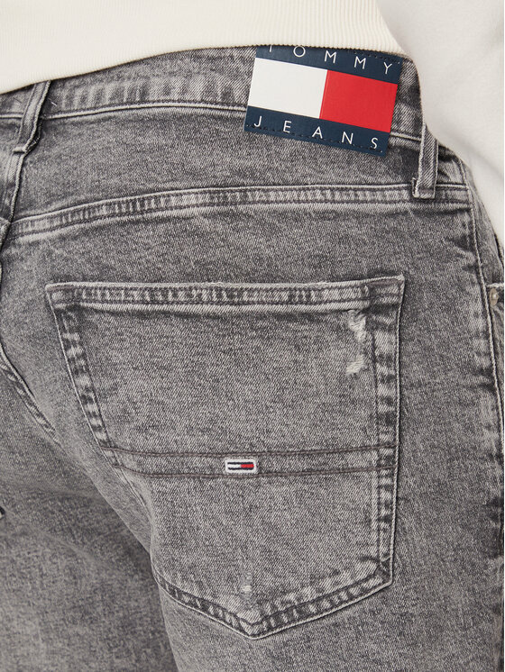 Tommy Jeans Tommy Jeans Jeansy Austin DM0DM18739 Szary Slim Fit