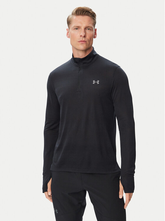 Under Armour Суитшърт от техническо трико Ua Velociti 6010887 Черен Regular Fit