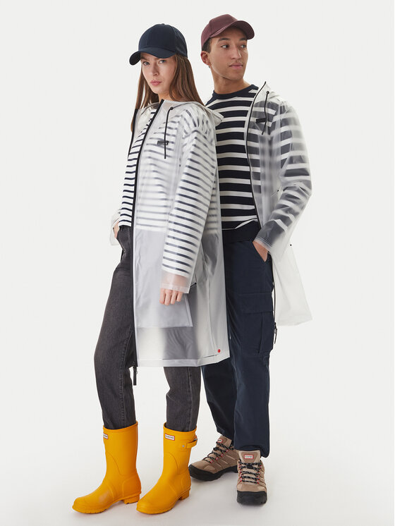Hunter Hunter Kurtka przeciwdeszczowa Andrea HARU0003261 Przezroczysty Regular Fit
