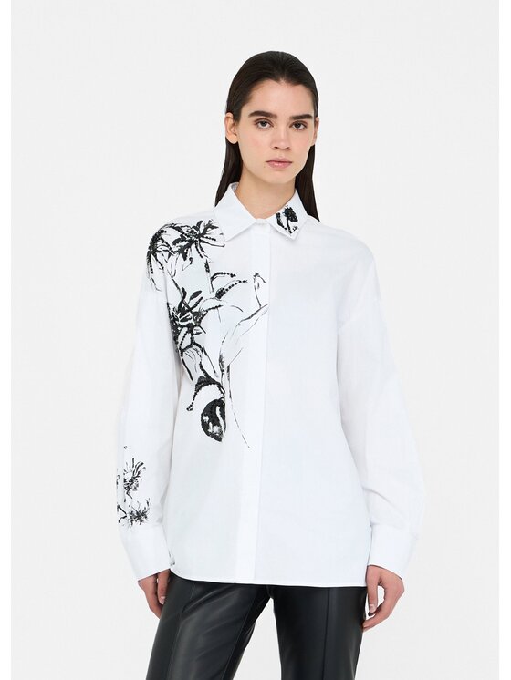 Liu Jo Liu Jo Camicia CF5241T3216W9992 Bianco Regular Fit