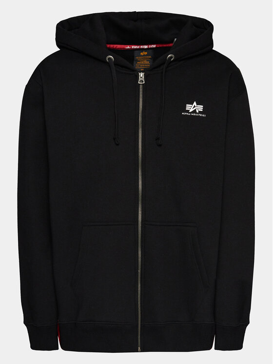 Alpha Industries Alpha Industries Mikina AI.118342-03-3XL Černá Regular Fit