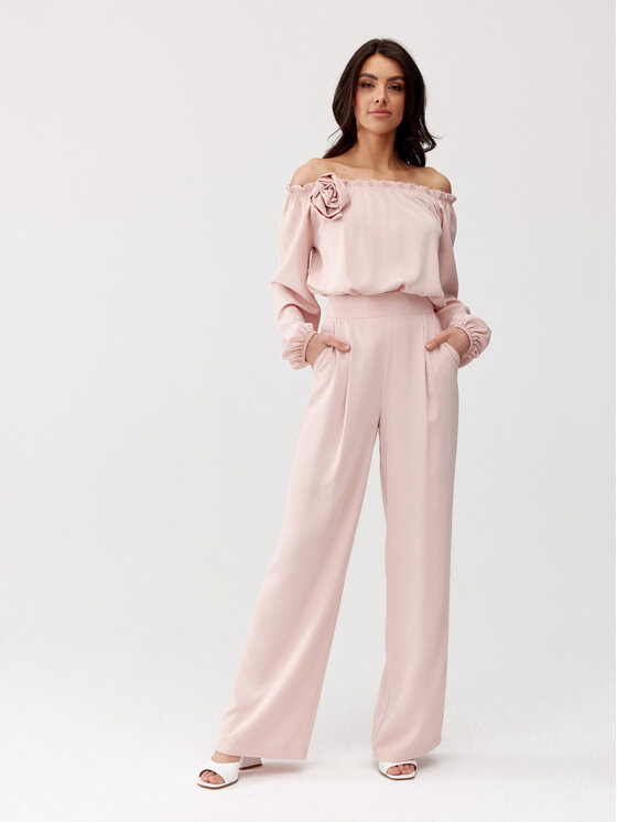 Roco Fashion Roco Fashion Bluzka Rosie Różowy Regular Fit