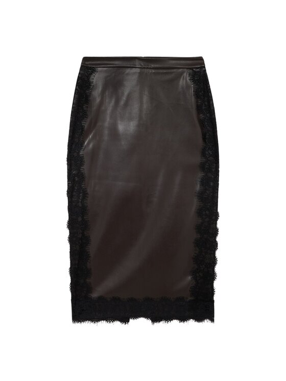 Oltre Oltre Gonna maxi 1027R001586N0Z2 Marrone Slim Fit