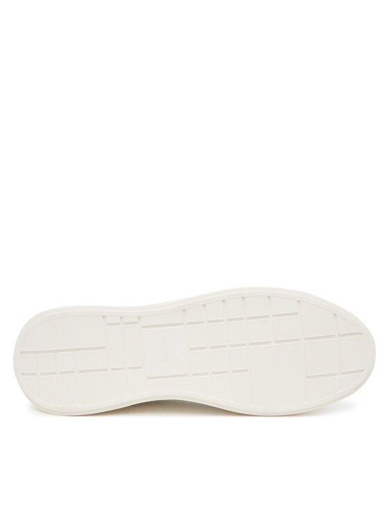 Calvin Klein Calvin Klein Sneakersy Chunky Cupsole Laceup Lth YM0YM01344 Biały