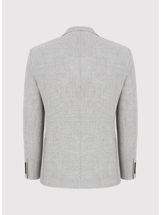 Pako Lorente Pako Lorente Marynarka P23WP-3X-010 Szary Slim Fit