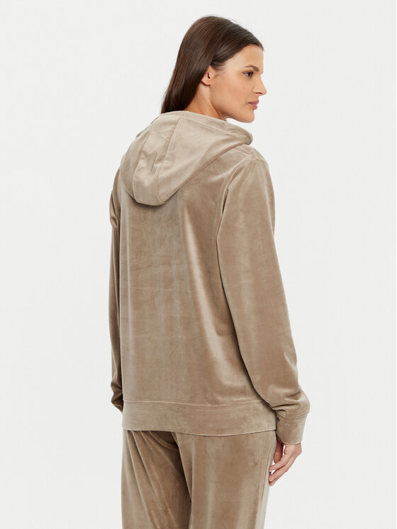 Guess Guess Bluză V4RQ25 KBXI2 Maro Regular Fit