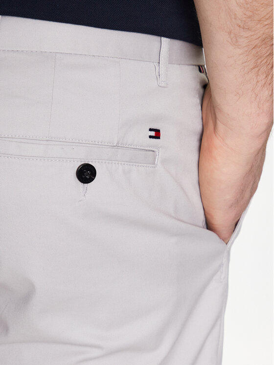 Tommy Hilfiger Tommy Hilfiger Bavlnené šortky Brooklyn 1985 MW0MW23563 Sivá Regular Fit