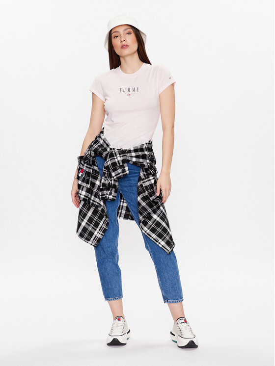 Tommy Jeans Tommy Jeans Дънки DW0DW15740 Син Mom Fit