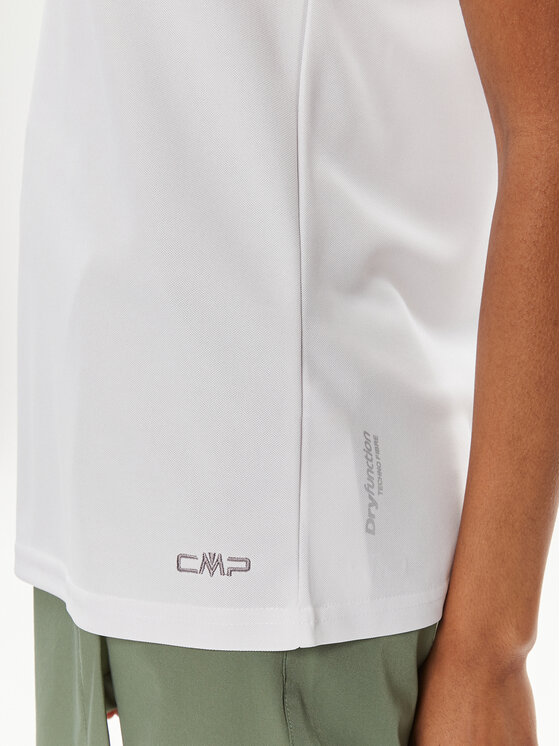 CMP CMP Top 39T5666 Biały Regular Fit