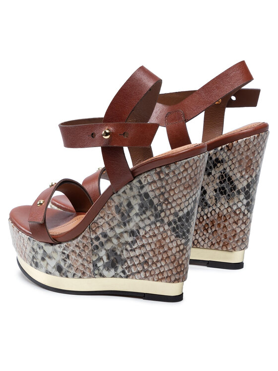 Sandali EM-45-09-001230 Marrone