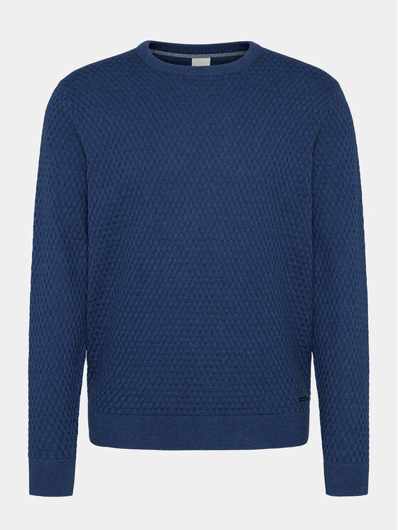 Bugatti Bugatti Pullover 7400 25521 Blau Regular Fit